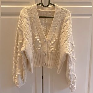 Zara chunky cardigan, size XS/S